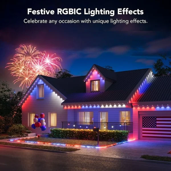 🎅Early Sale 68OFF Smart Rainbow LED Permanent Outdoor Light Smart Lights