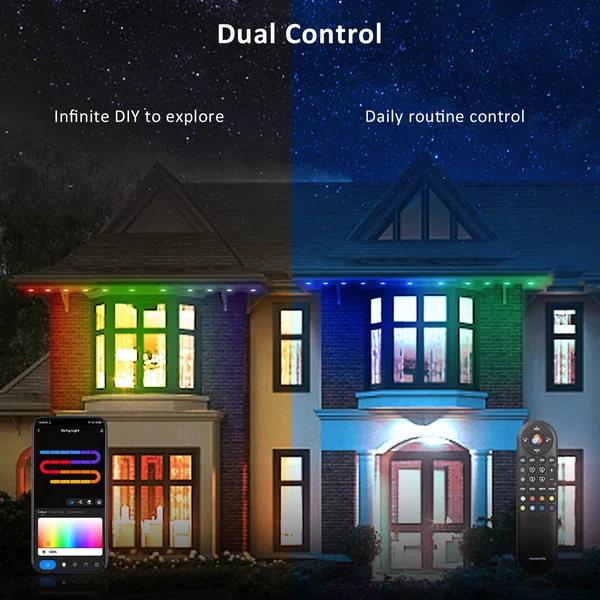 🎅Early Sale 68%OFF -Smart Rainbow LED Permanent Outdoor Light - Smart ...