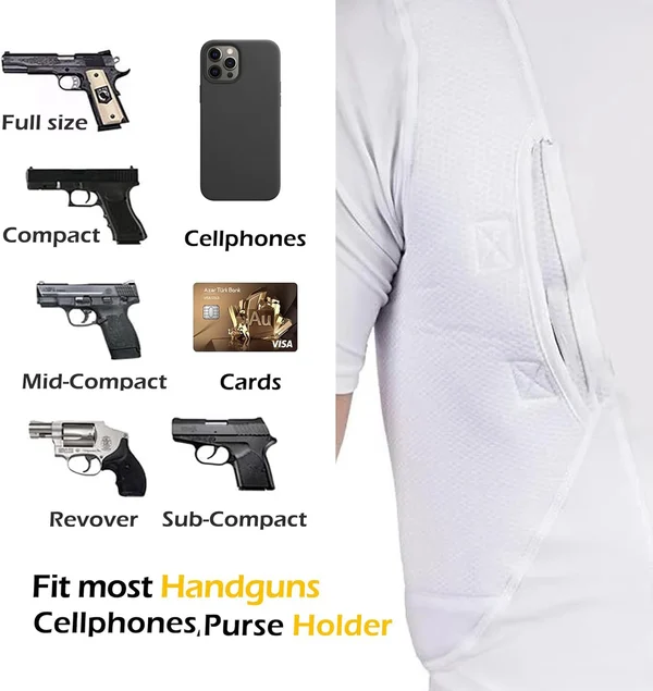 🔥 Last day 49% OFF-MEN/WOMEN'S CONCEALED CARRY T-SHIRT HOLSTER 🔥Limited