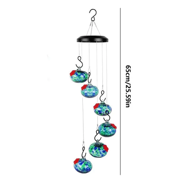 Last Day 49% OFF🎉Charming Wind Chimes Hummingbird feeders