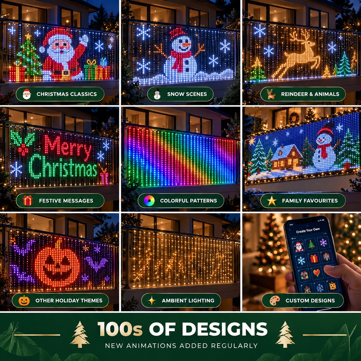 PixelPine Curtain designs