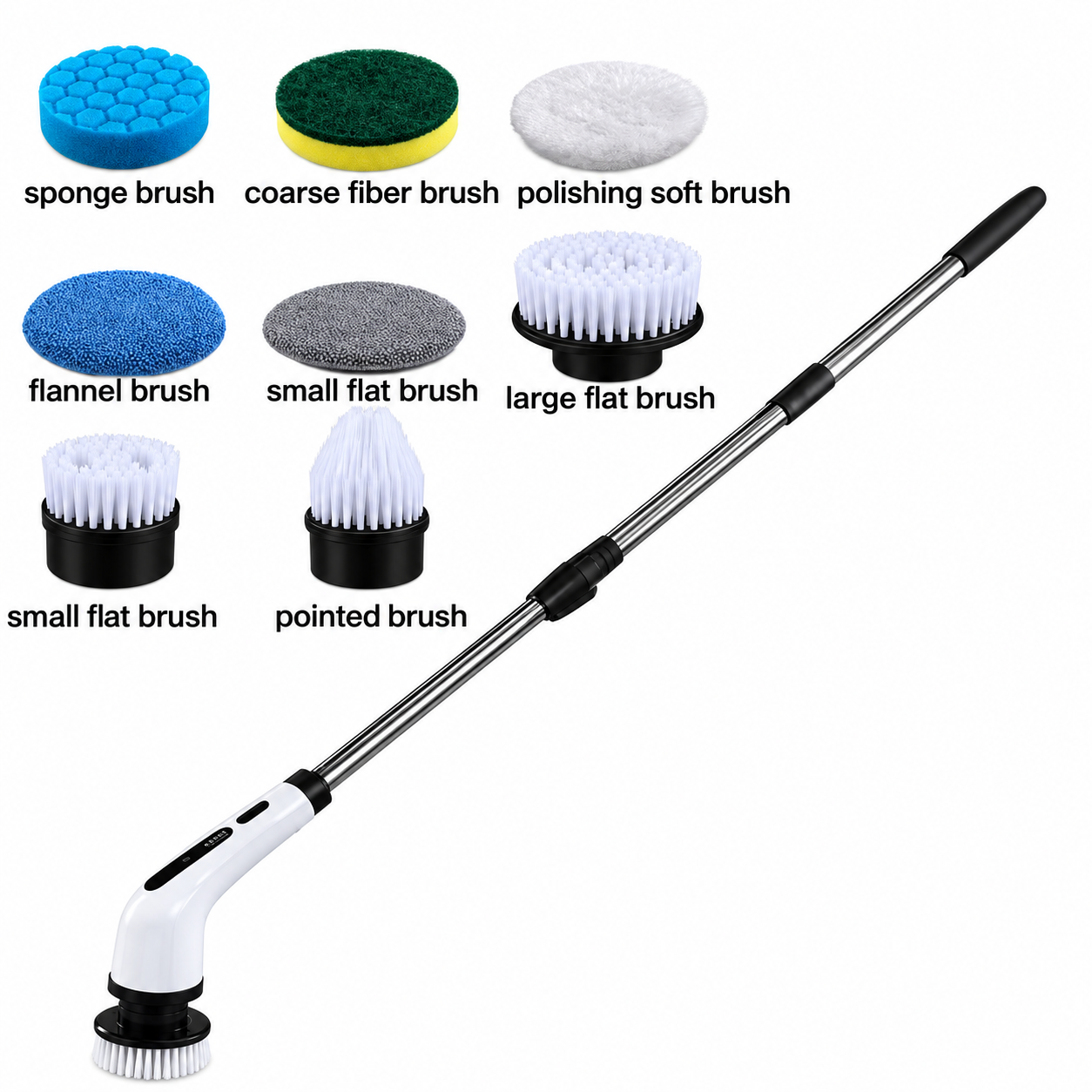 Electric Spin Scrubber in use
